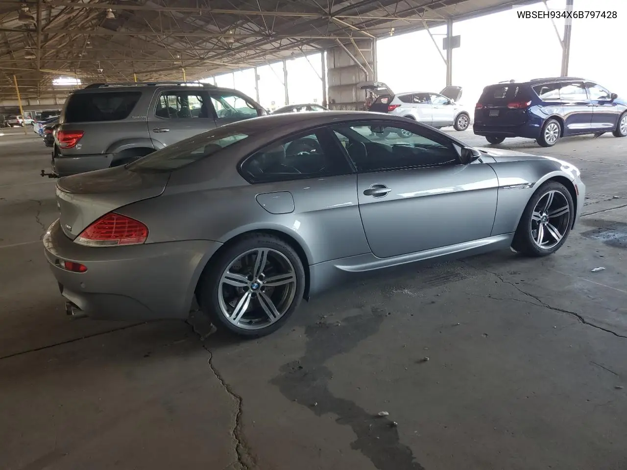 2006 BMW M6 VIN: WBSEH934X6B797428 Lot: 63462135