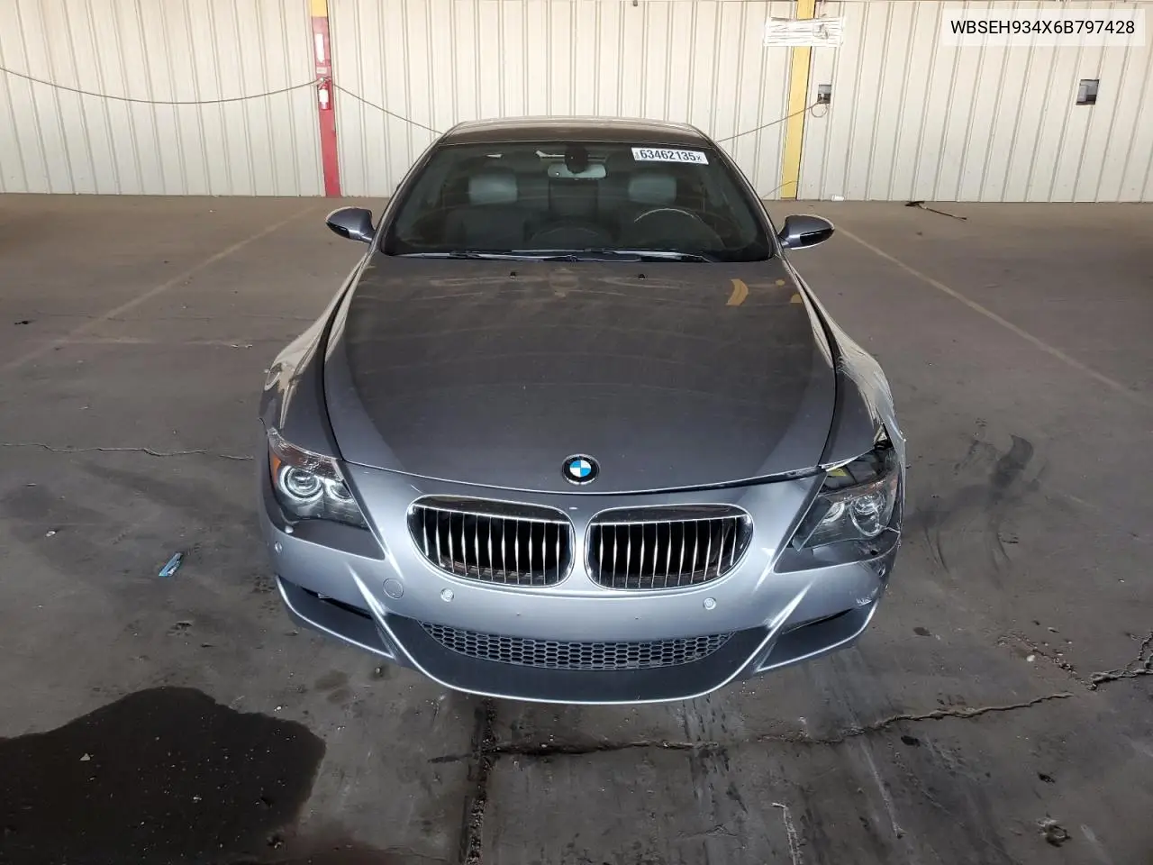 2006 BMW M6 VIN: WBSEH934X6B797428 Lot: 63462135