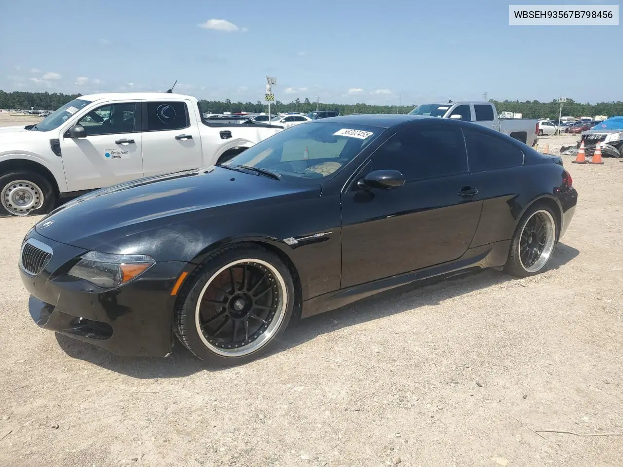 2007 BMW M6 VIN: WBSEH93567B798456 Lot: 56202455