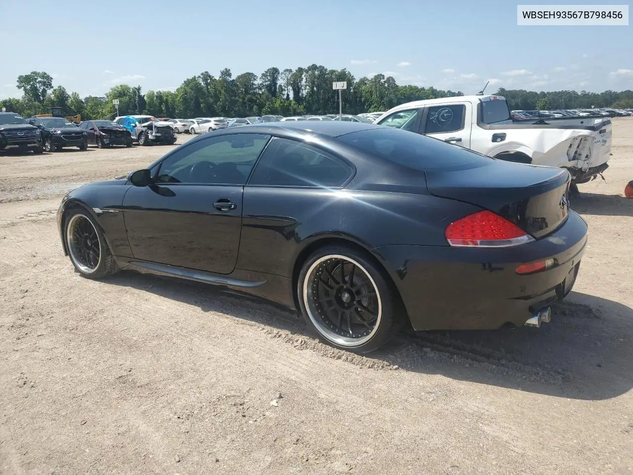 2007 BMW M6 VIN: WBSEH93567B798456 Lot: 56202455