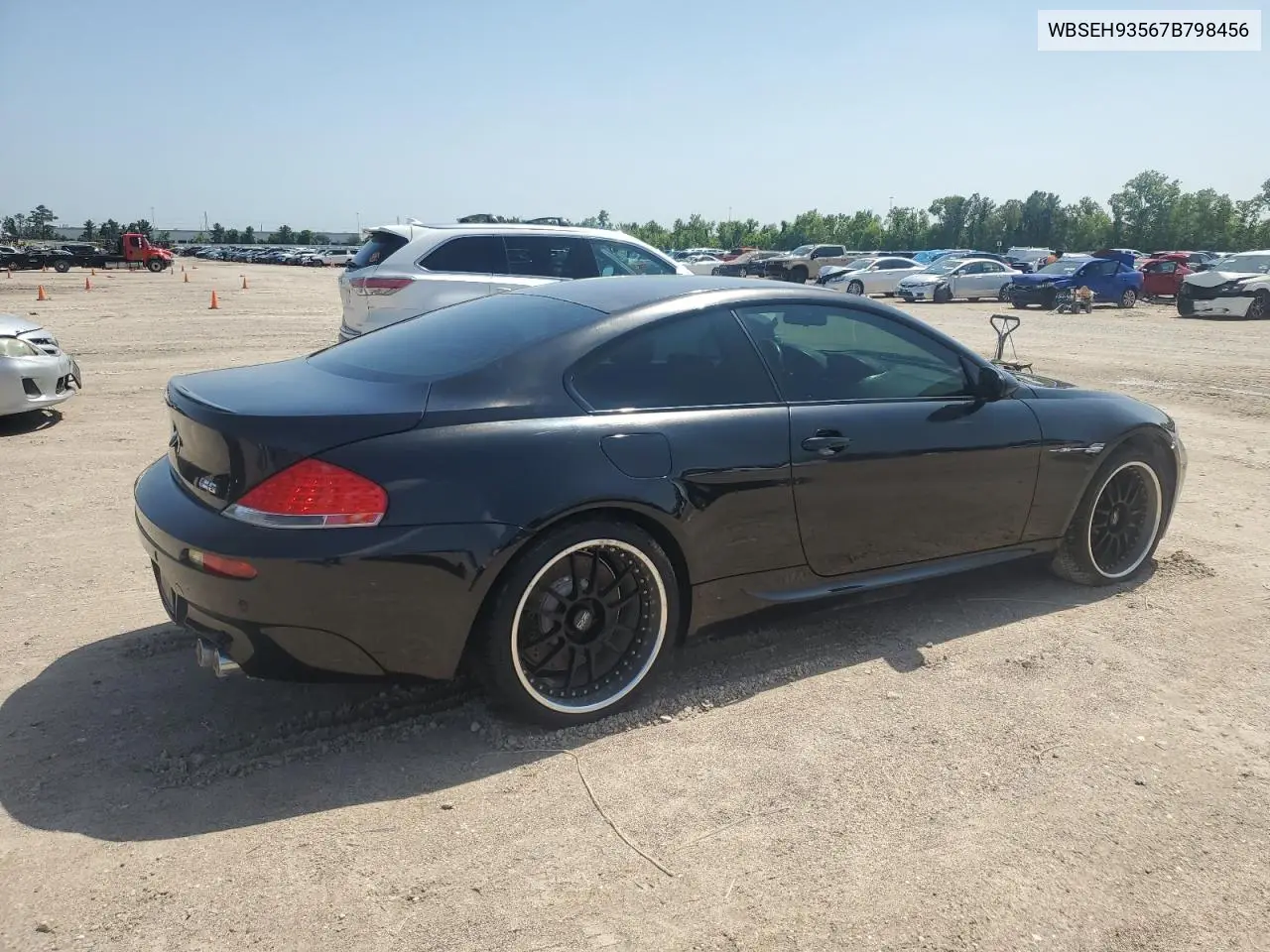 2007 BMW M6 VIN: WBSEH93567B798456 Lot: 56202455