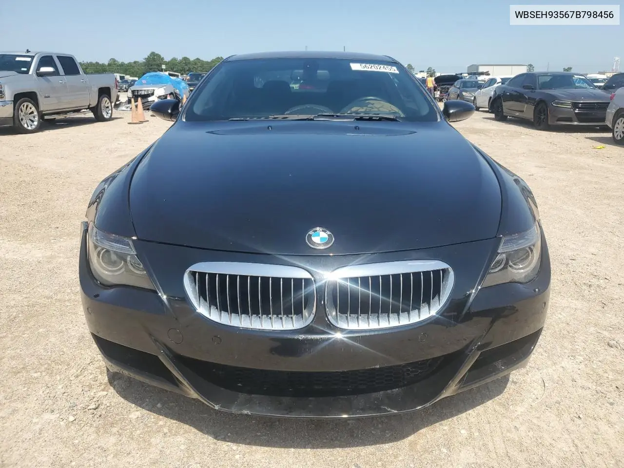 2007 BMW M6 VIN: WBSEH93567B798456 Lot: 56202455