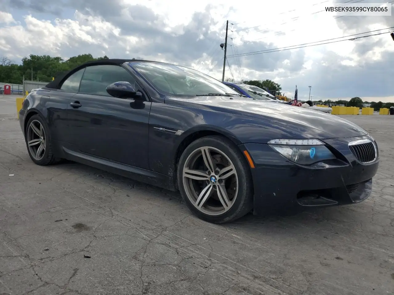 2009 BMW M6 VIN: WBSEK93599CY80065 Lot: 55277505