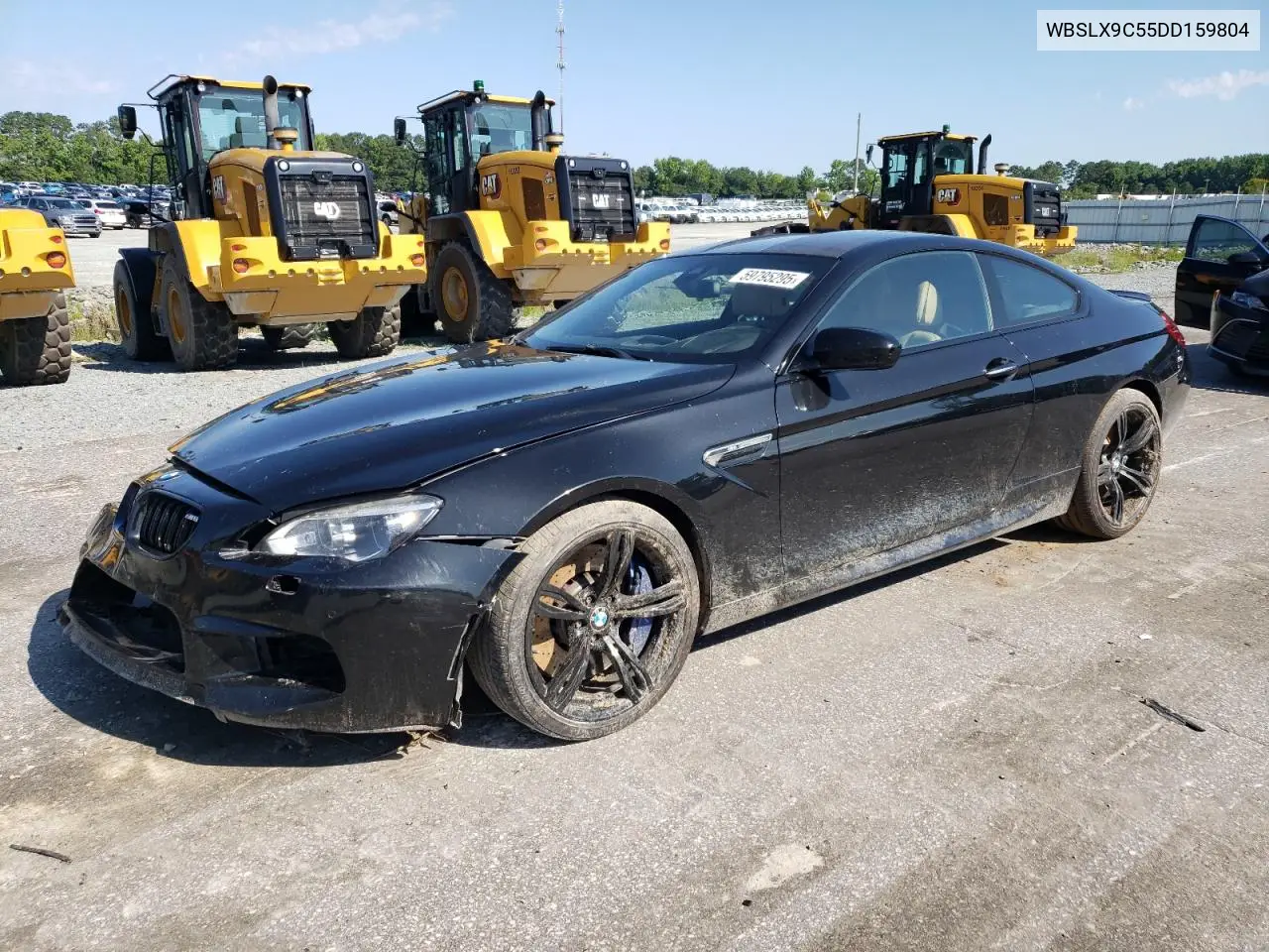 2013 BMW M6 VIN: WBSLX9C55DD159804 Lot: 59795295