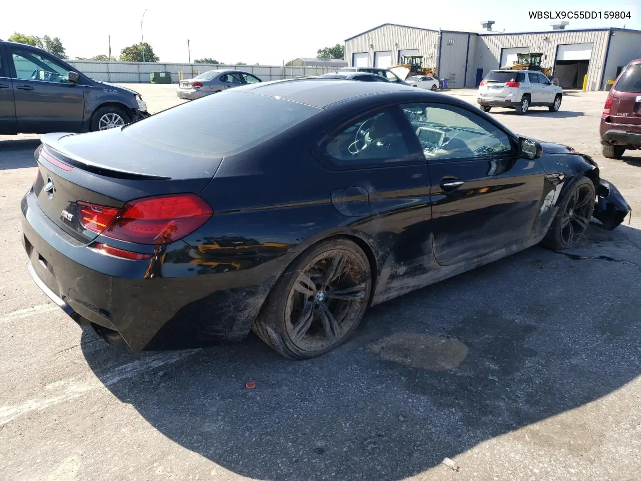 2013 BMW M6 VIN: WBSLX9C55DD159804 Lot: 59795295
