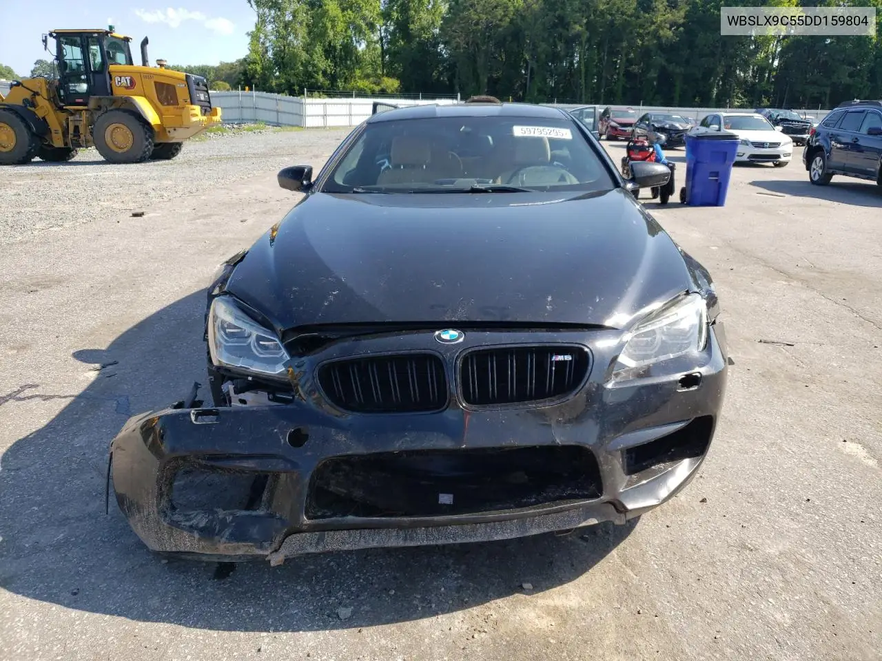 2013 BMW M6 VIN: WBSLX9C55DD159804 Lot: 59795295