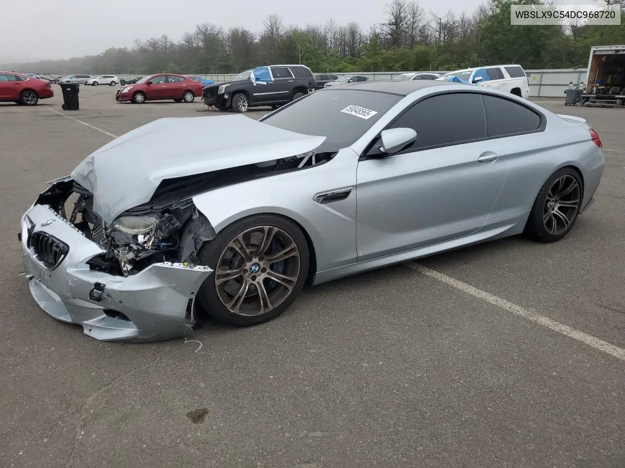 2013 BMW M6 VIN: WBSLX9C54DC968720 Lot: 59848565