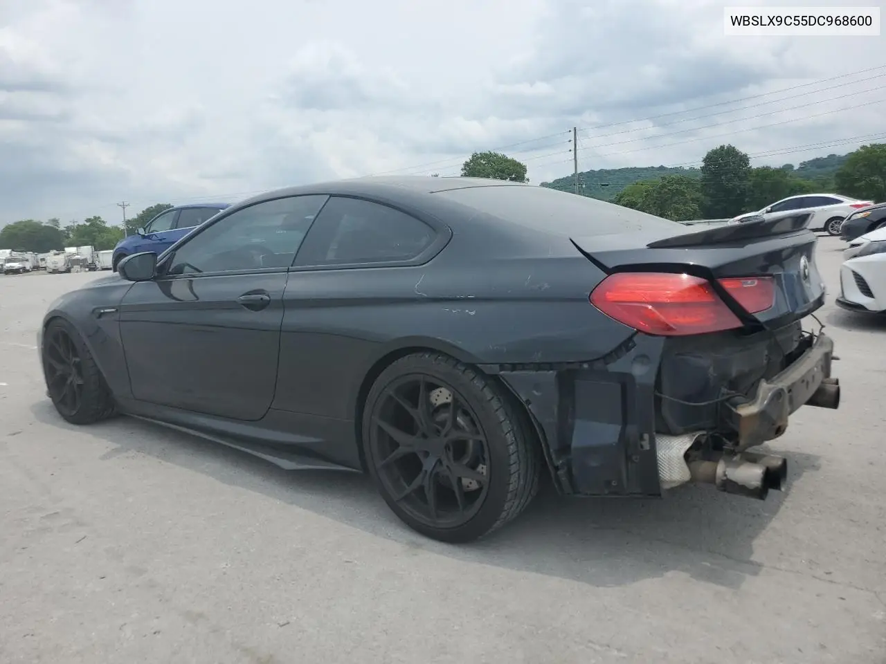 2013 BMW M6 VIN: WBSLX9C55DC968600 Lot: 60535255