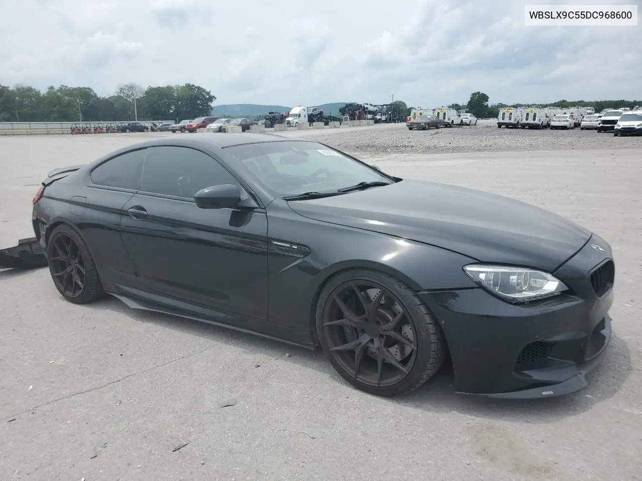 2013 BMW M6 VIN: WBSLX9C55DC968600 Lot: 60535255