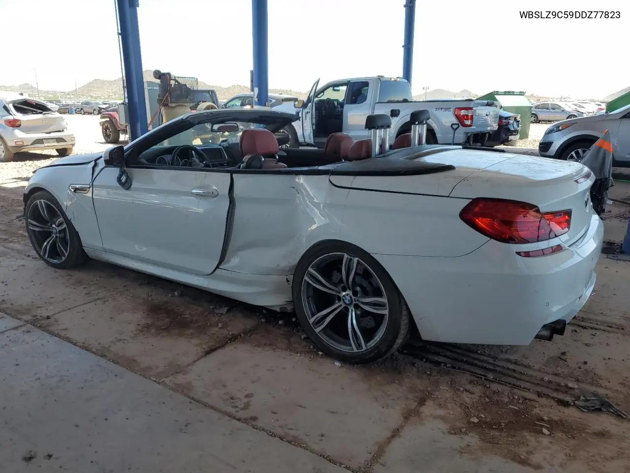 2013 BMW M6 VIN: WBSLZ9C59DDZ77823 Lot: 62354225