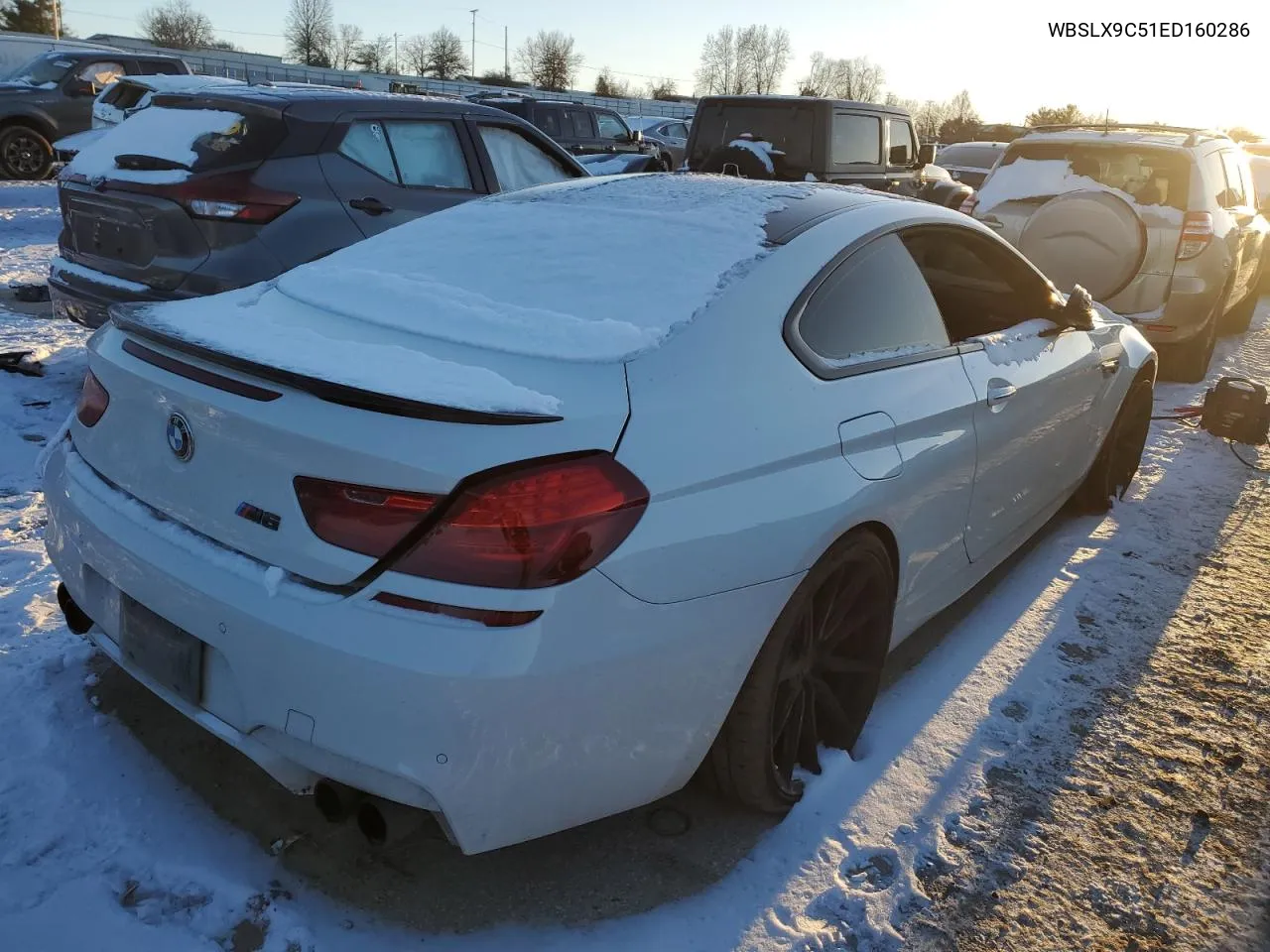 2014 BMW M6 VIN: WBSLX9C51ED160286 Lot: 38369134