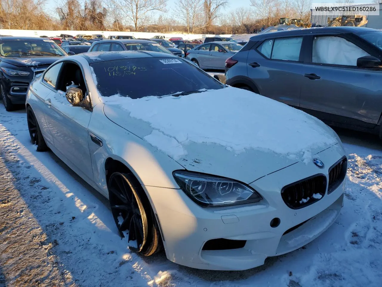 2014 BMW M6 VIN: WBSLX9C51ED160286 Lot: 38369134