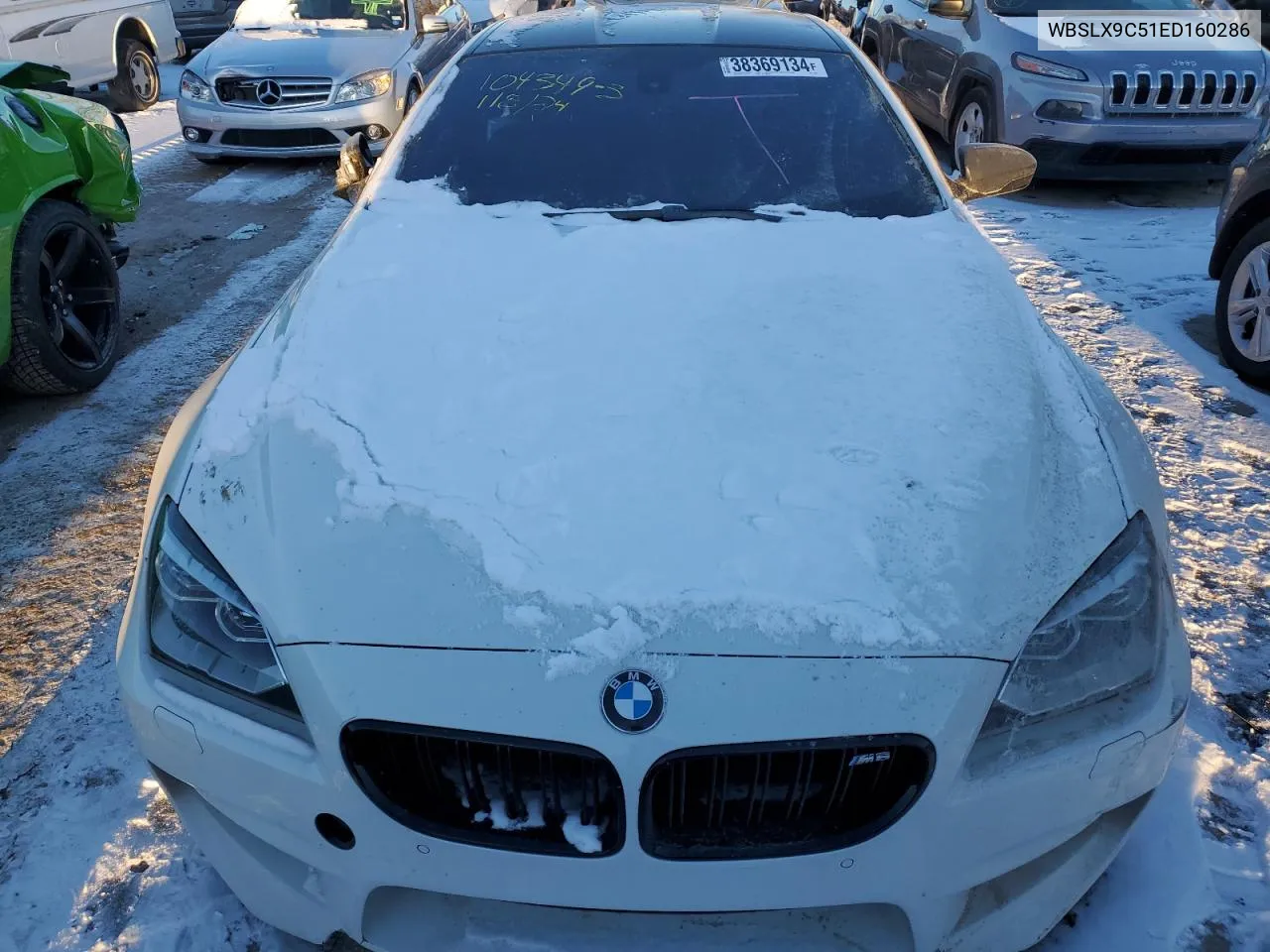 2014 BMW M6 VIN: WBSLX9C51ED160286 Lot: 38369134