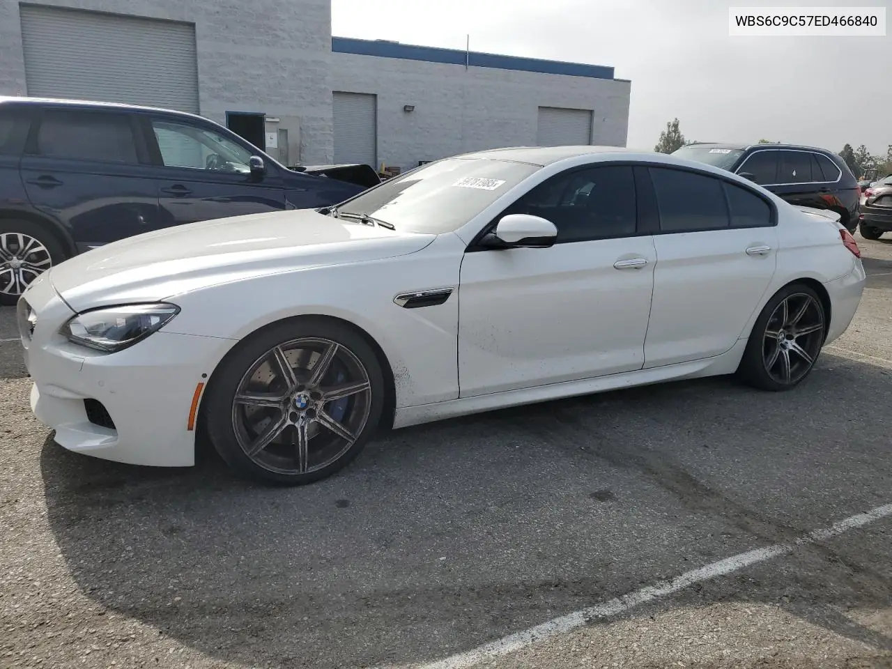 2014 BMW M6 Gran Coupe VIN: WBS6C9C57ED466840 Lot: 59781985