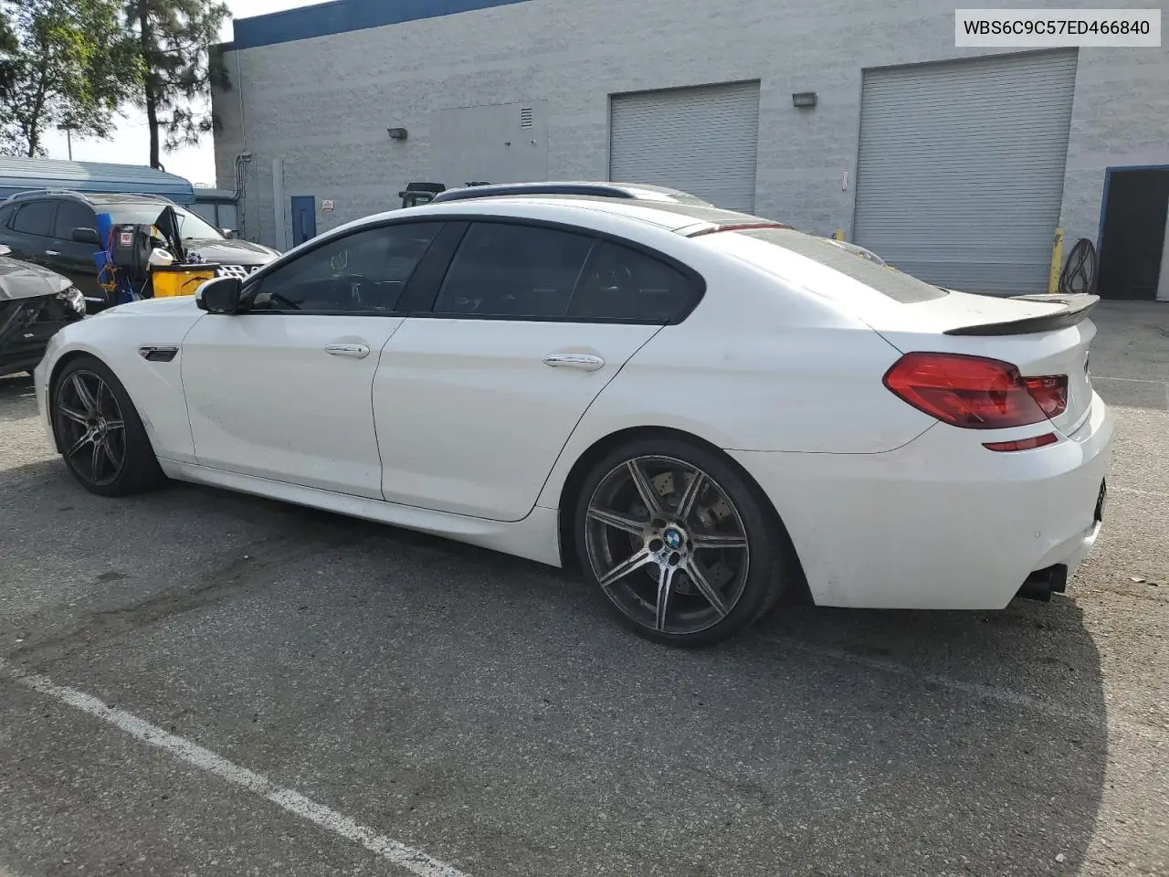 2014 BMW M6 Gran Coupe VIN: WBS6C9C57ED466840 Lot: 59781985