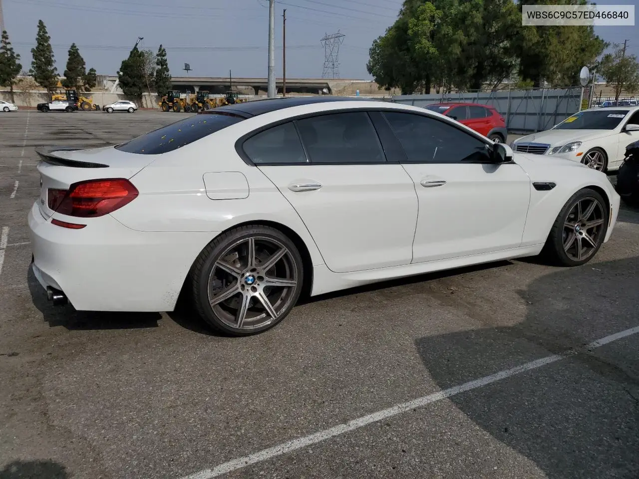 2014 BMW M6 Gran Coupe VIN: WBS6C9C57ED466840 Lot: 59781985