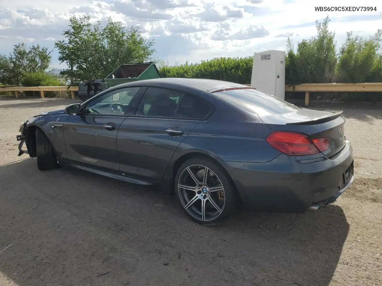 2014 BMW M6 Gran Coupe VIN: WBS6C9C5XEDV73994 Lot: 60001835
