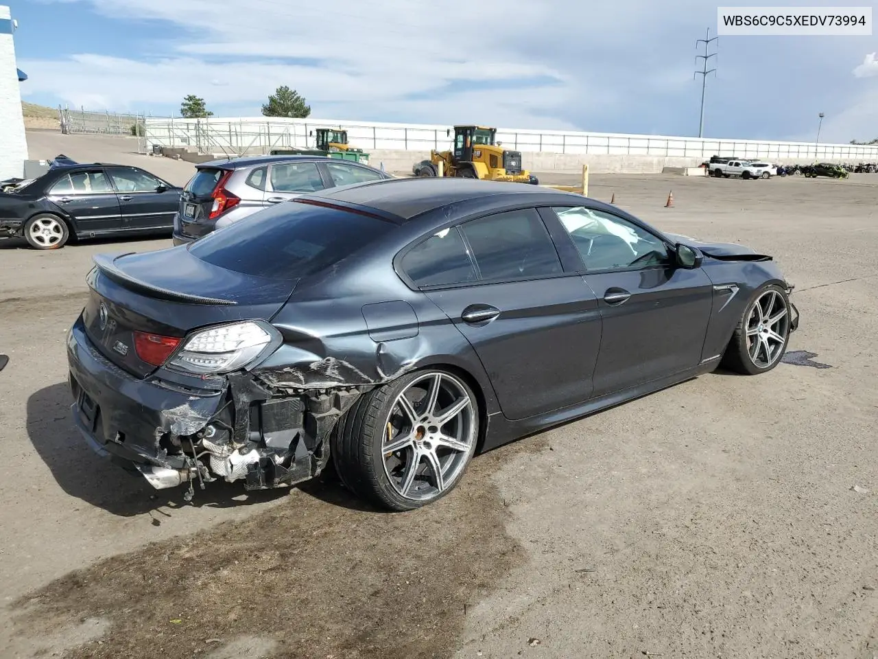 2014 BMW M6 Gran Coupe VIN: WBS6C9C5XEDV73994 Lot: 60001835