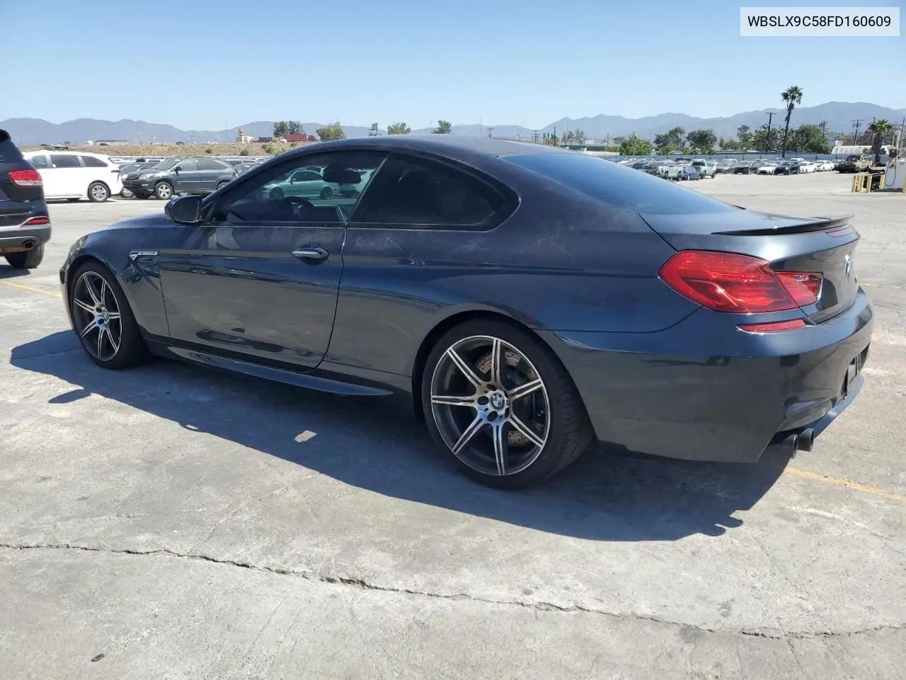 2015 BMW M6 VIN: WBSLX9C58FD160609 Lot: 56992535