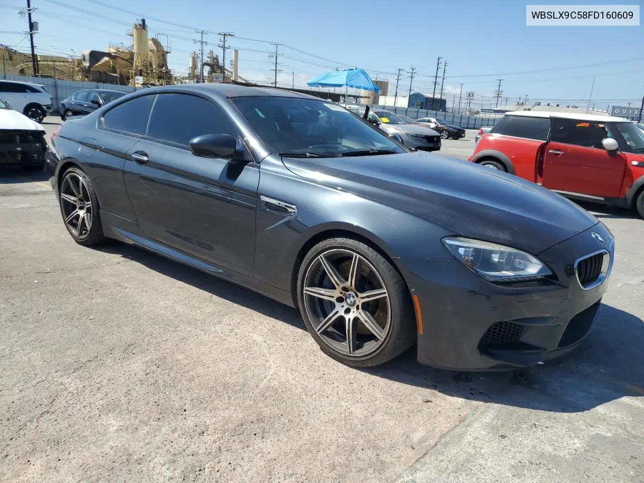 2015 BMW M6 VIN: WBSLX9C58FD160609 Lot: 56992535