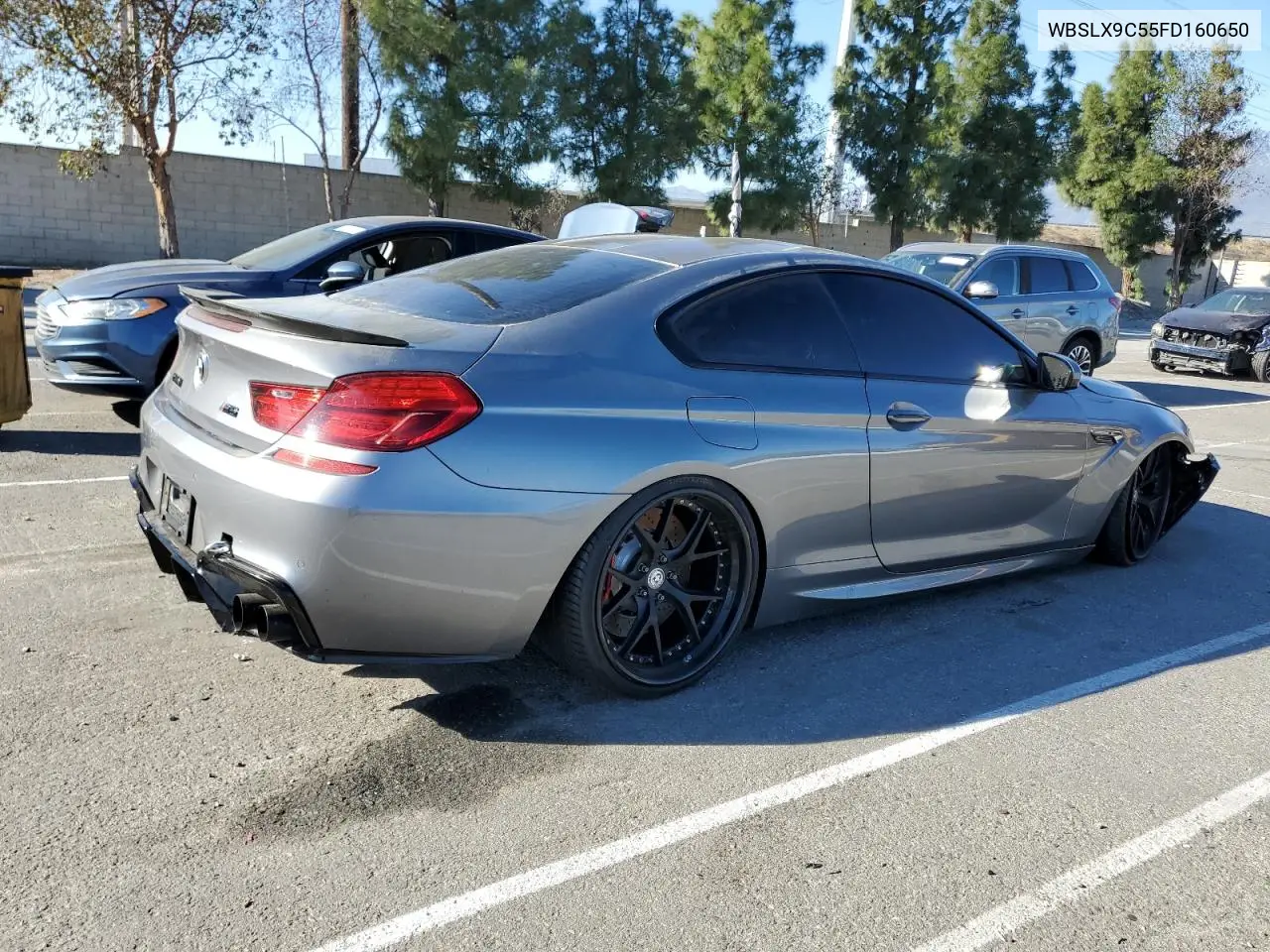 2015 BMW M6 VIN: WBSLX9C55FD160650 Lot: 85047974