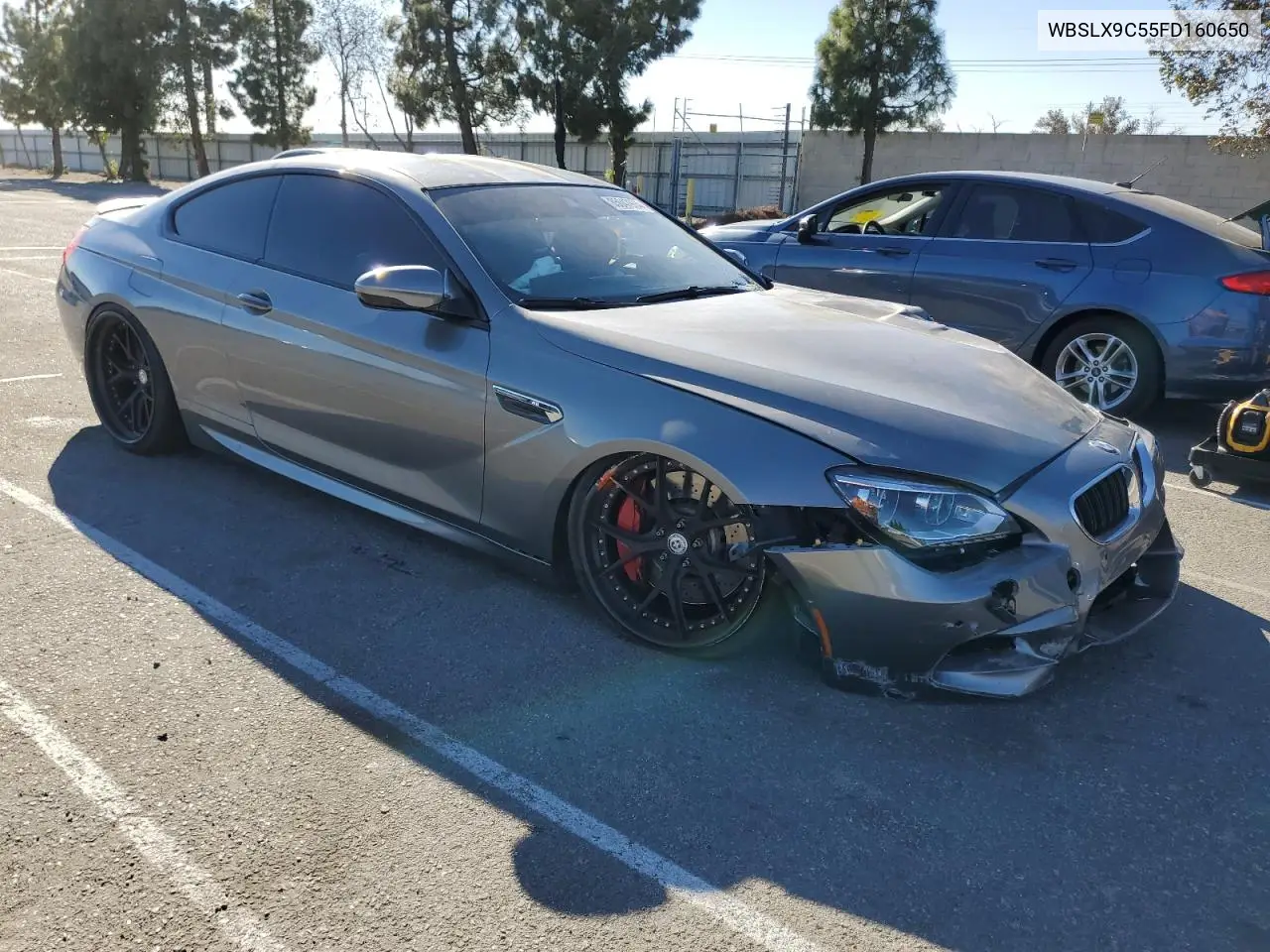 2015 BMW M6 VIN: WBSLX9C55FD160650 Lot: 85047974