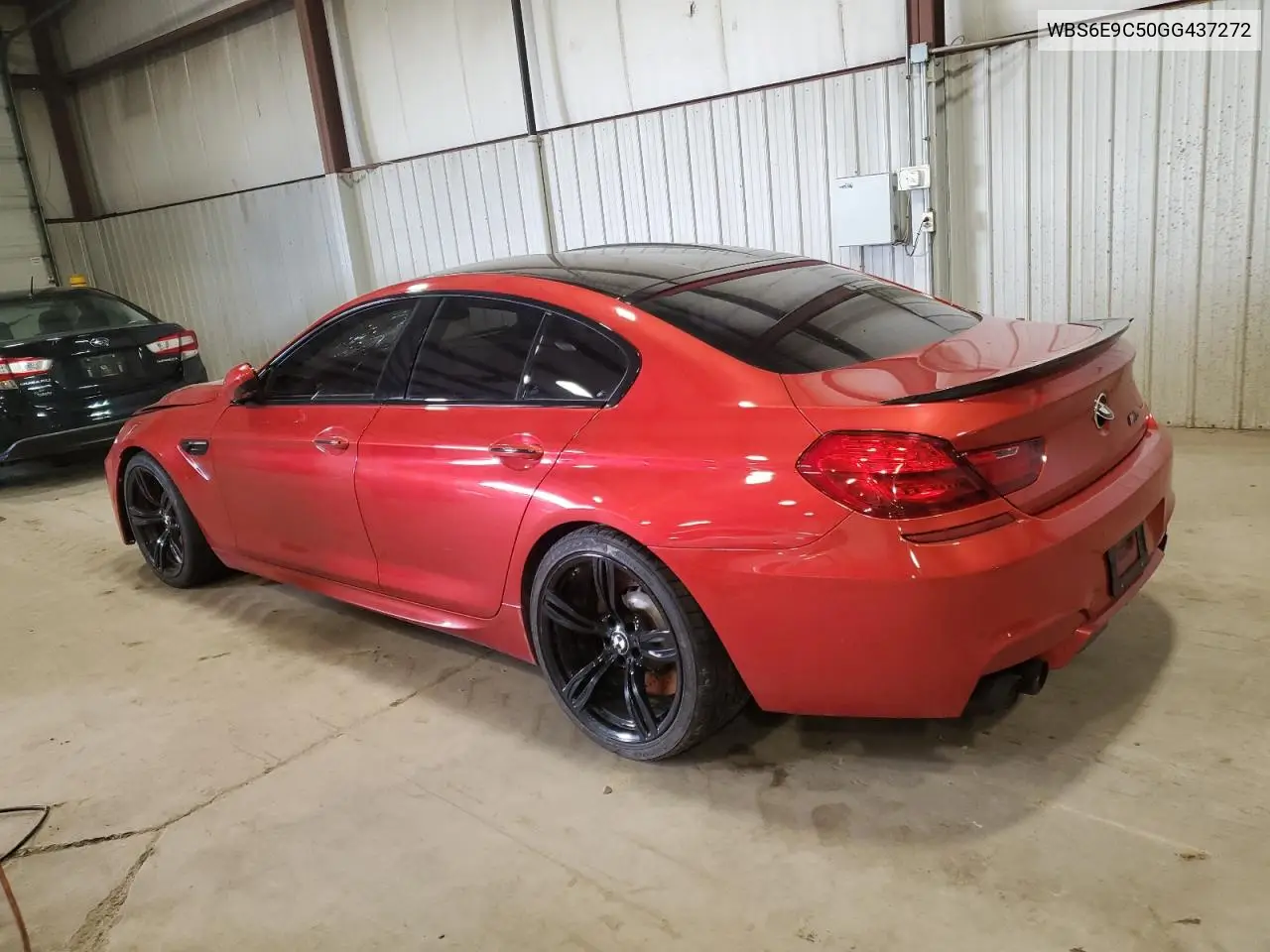 2016 BMW M6 Gran Coupe VIN: WBS6E9C50GG437272 Lot: 44937865