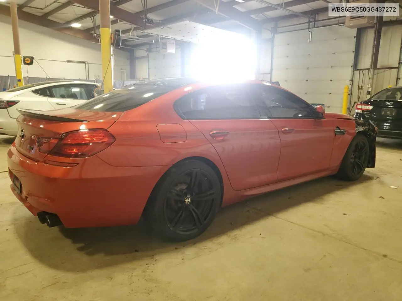 2016 BMW M6 Gran Coupe VIN: WBS6E9C50GG437272 Lot: 44937865