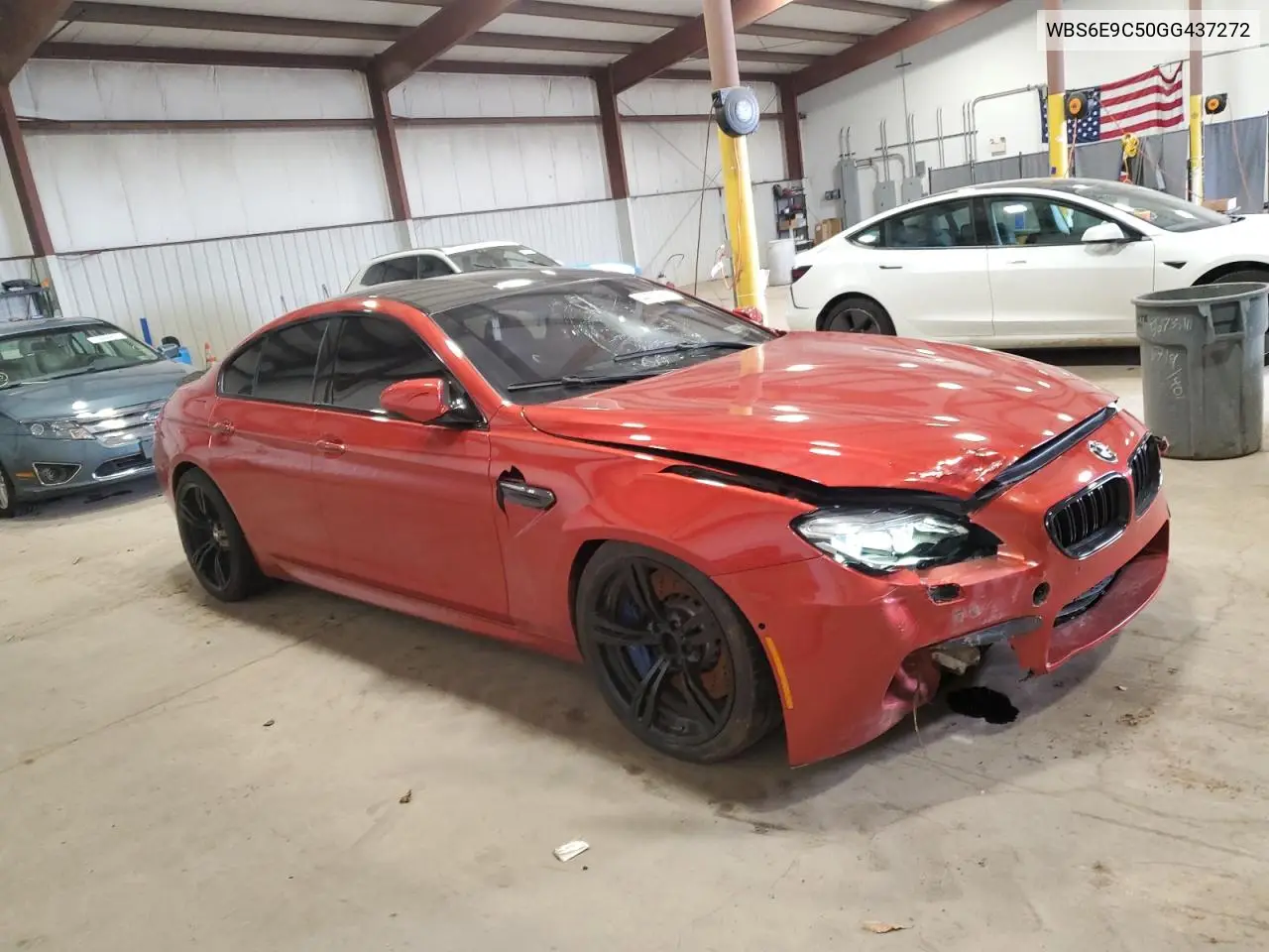 2016 BMW M6 Gran Coupe VIN: WBS6E9C50GG437272 Lot: 44937865