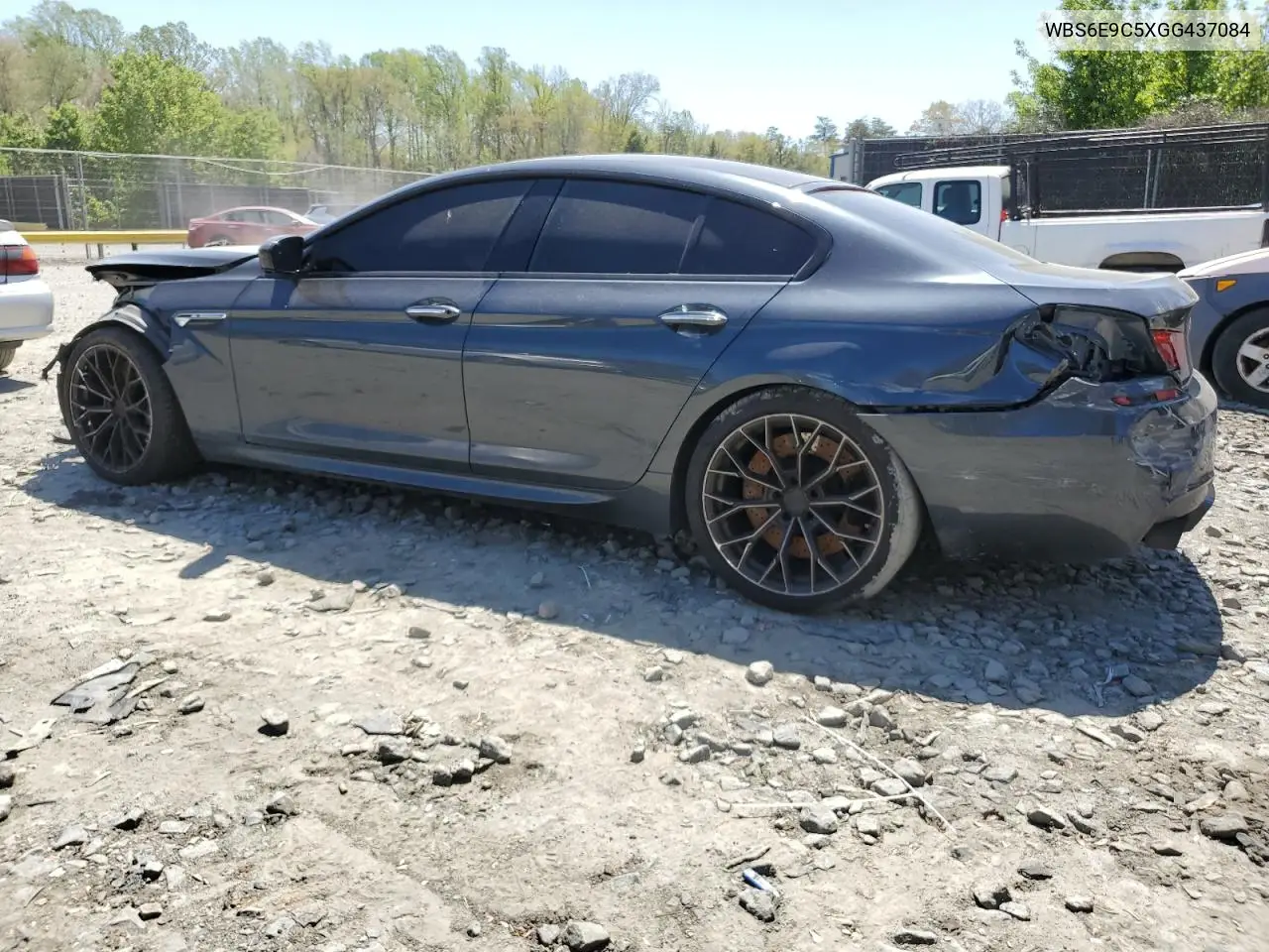 2016 BMW M6 Gran Coupe VIN: WBS6E9C5XGG437084 Lot: 53632315
