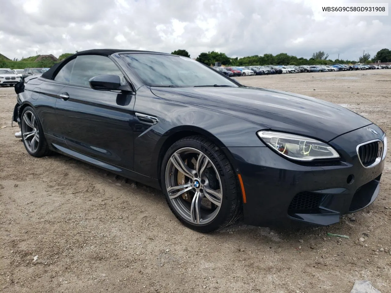 2016 BMW M6 VIN: WBS6G9C58GD931908 Lot: 72067214