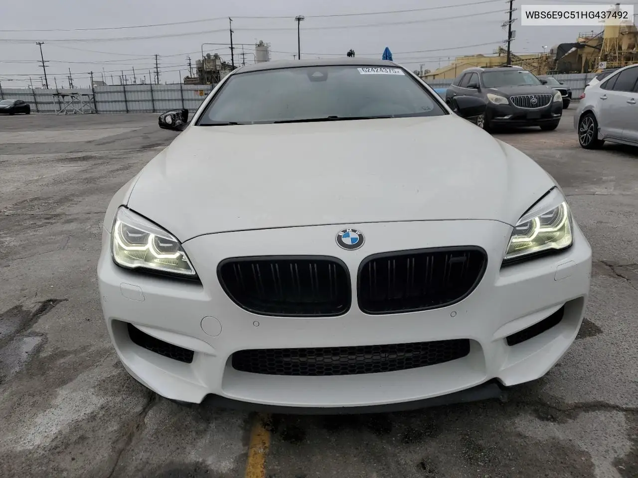 2017 BMW M6 Gran Coupe VIN: WBS6E9C51HG437492 Lot: 62424375