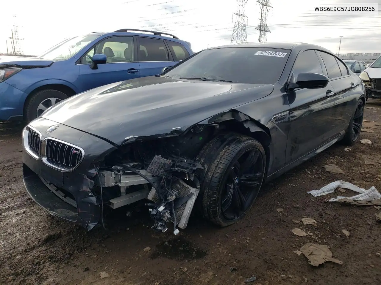 2018 BMW M6 Gran Coupe VIN: WBS6E9C57JG808256 Lot: 59416705