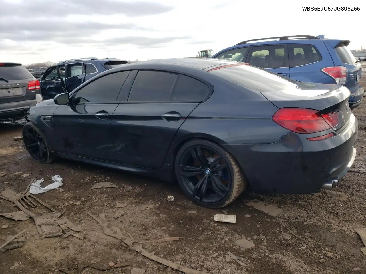 2018 BMW M6 Gran Coupe VIN: WBS6E9C57JG808256 Lot: 59416705
