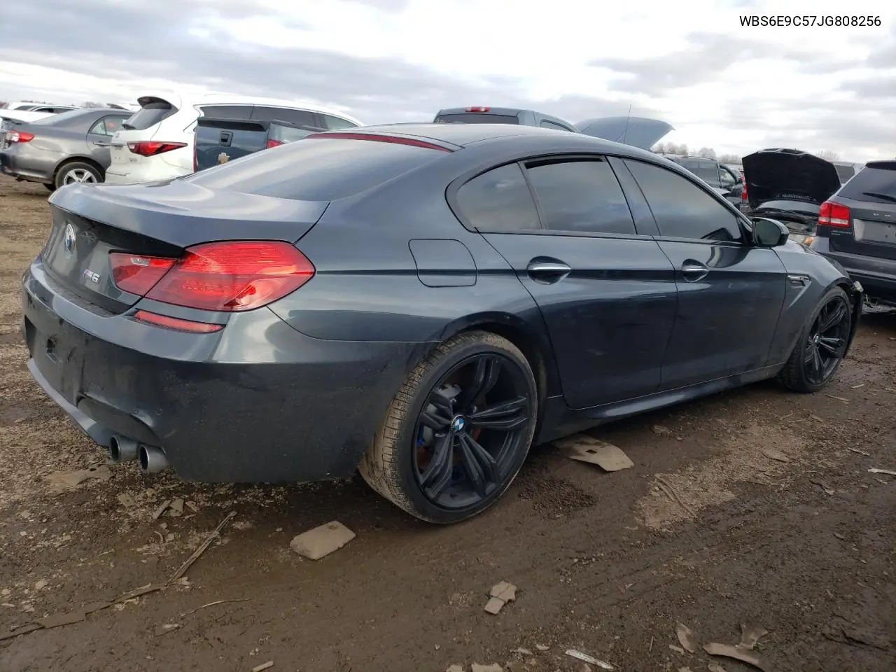 2018 BMW M6 Gran Coupe VIN: WBS6E9C57JG808256 Lot: 59416705
