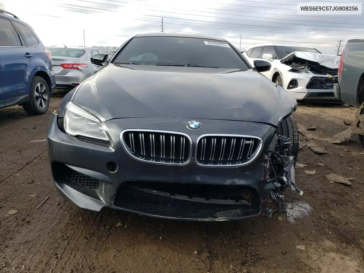 2018 BMW M6 Gran Coupe VIN: WBS6E9C57JG808256 Lot: 59416705