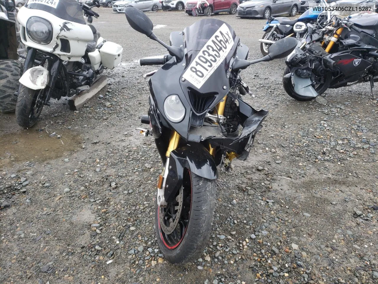 2012 BMW S 1000 Rr VIN: WB1053406CZL15282 Lot: 81933464