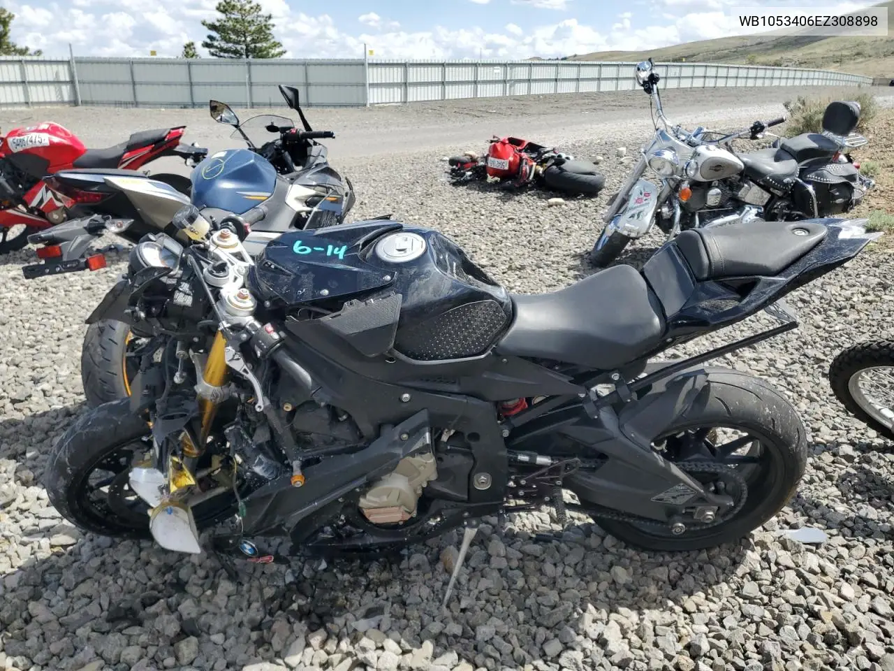 2014 BMW S 1000 Rr VIN: WB1053406EZ308898 Lot: 54487675