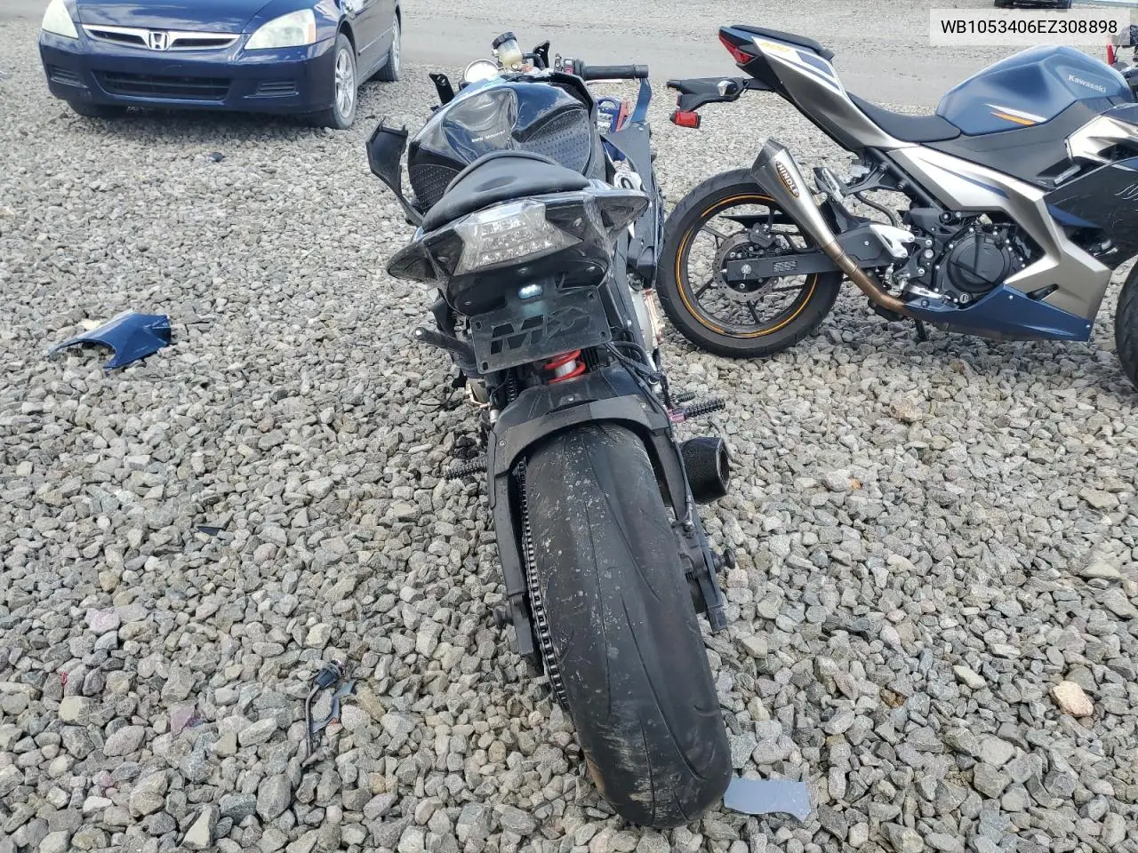 2014 BMW S 1000 Rr VIN: WB1053406EZ308898 Lot: 54487675