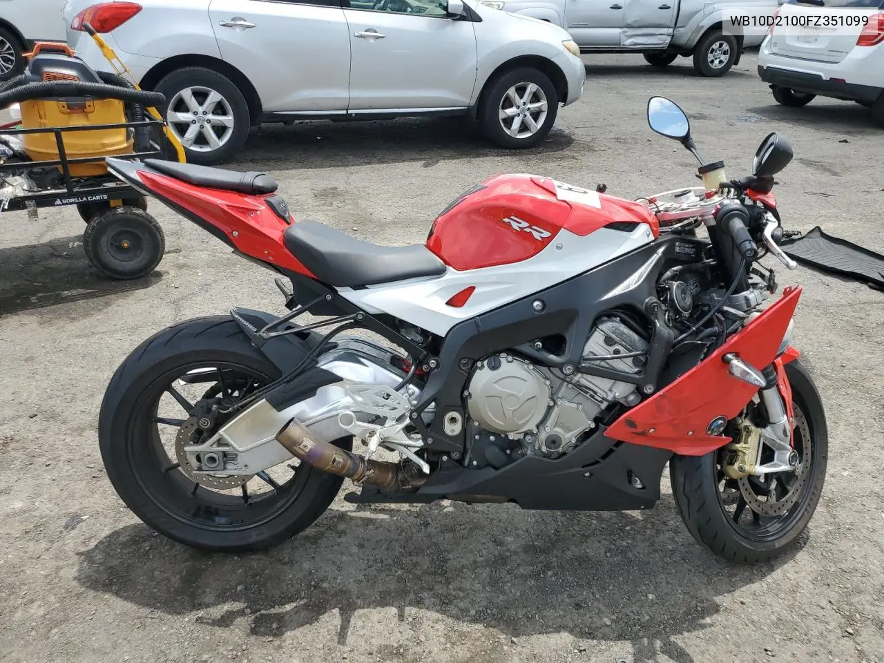2015 BMW S 1000 Rr VIN: WB10D2100FZ351099 Lot: 61628155