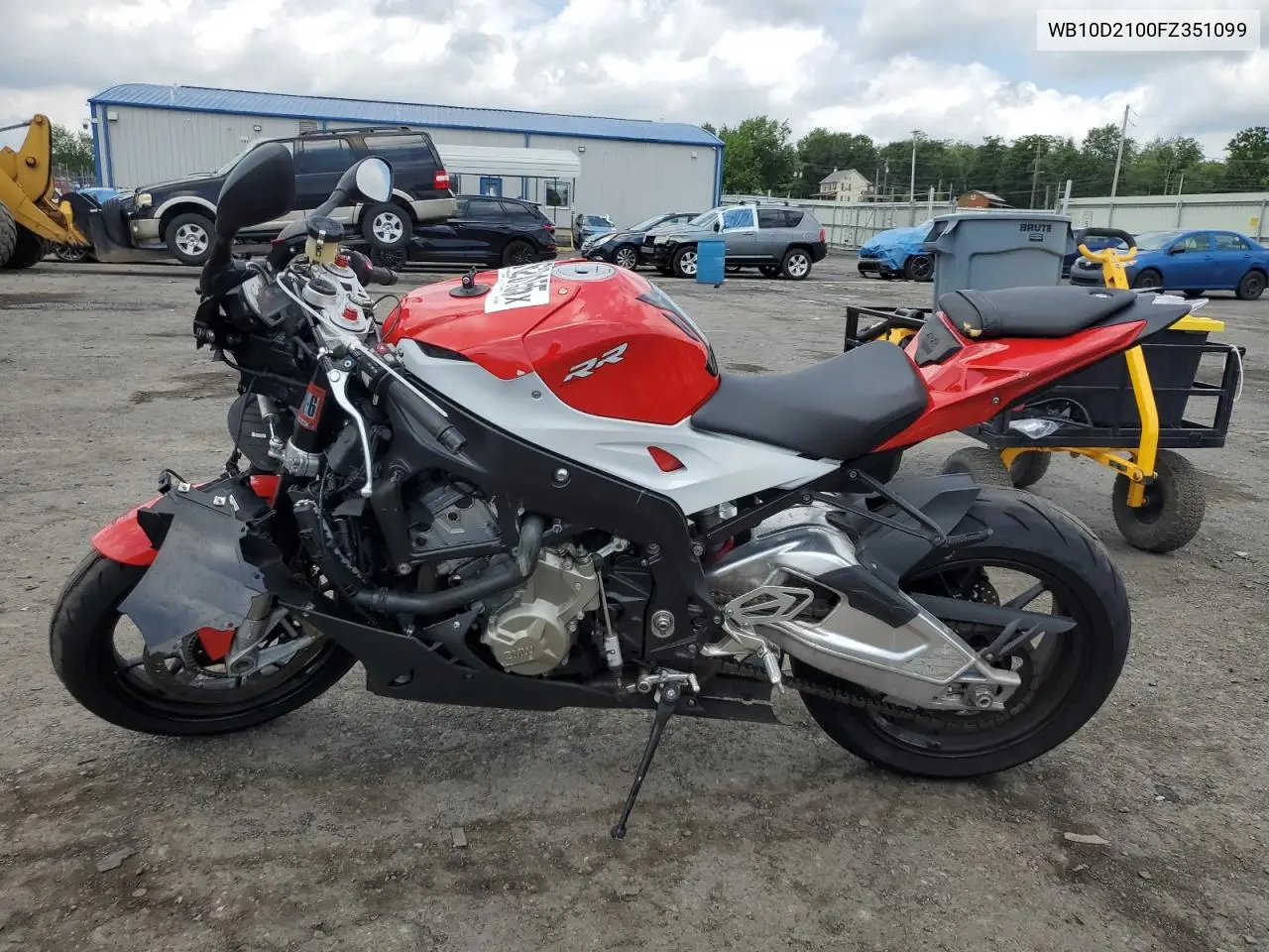 2015 BMW S 1000 Rr VIN: WB10D2100FZ351099 Lot: 61628155