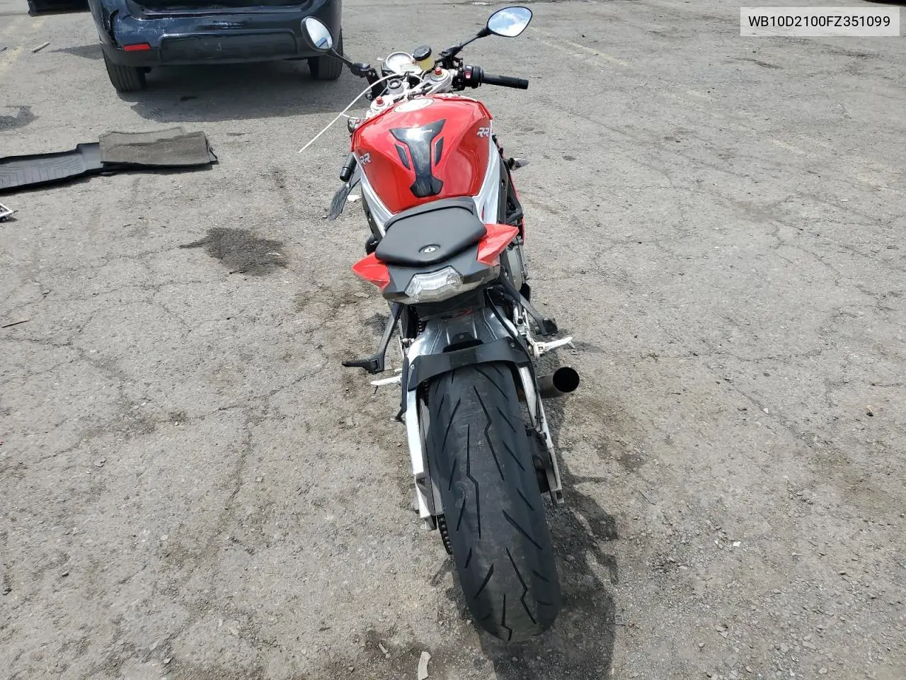 2015 BMW S 1000 Rr VIN: WB10D2100FZ351099 Lot: 61628155