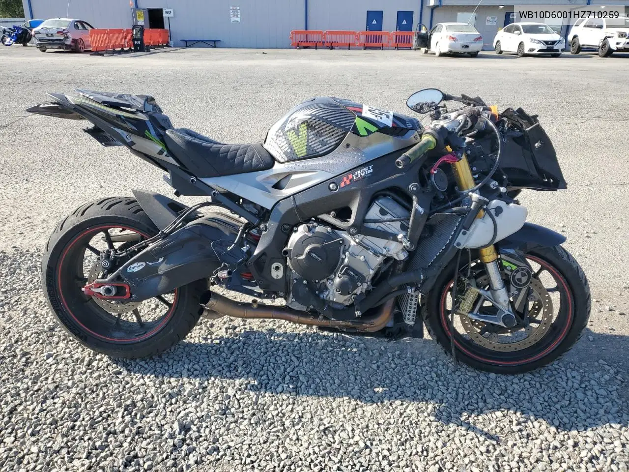 2017 BMW S 1000 Rr VIN: WB10D6001HZ710259 Lot: 62362195