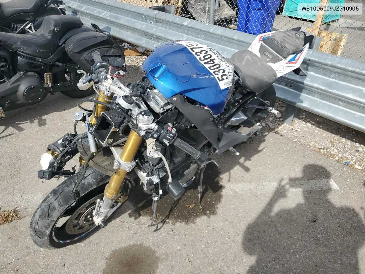2018 BMW S 1000 Rr VIN: WB10D6009JZ710905 Lot: 53046375