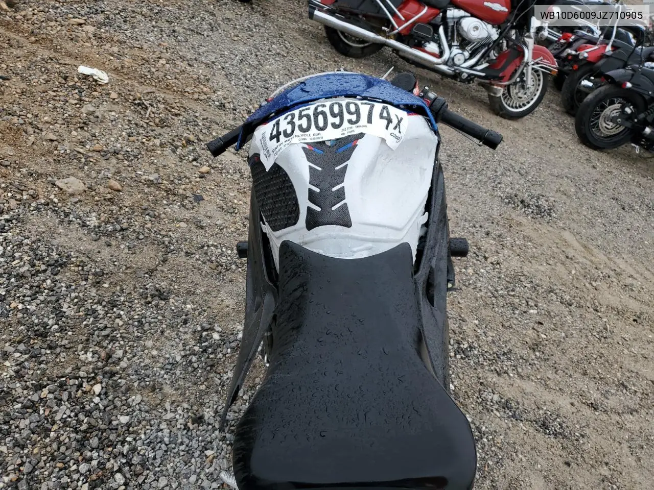 2018 BMW S 1000 Rr VIN: WB10D6009JZ710905 Lot: 53046375