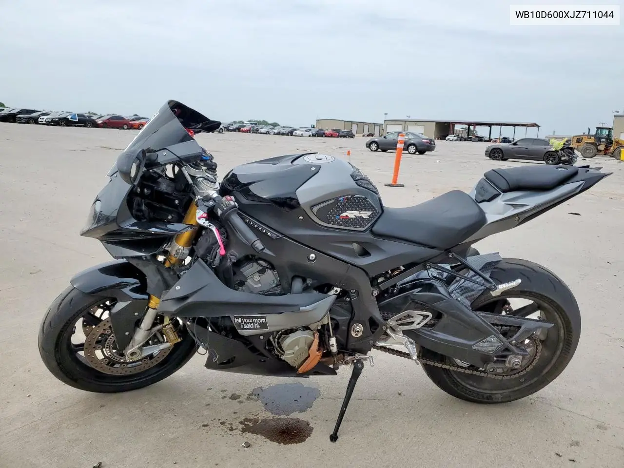 2018 BMW S 1000 Rr VIN: WB10D600XJZ711044 Lot: 56994685