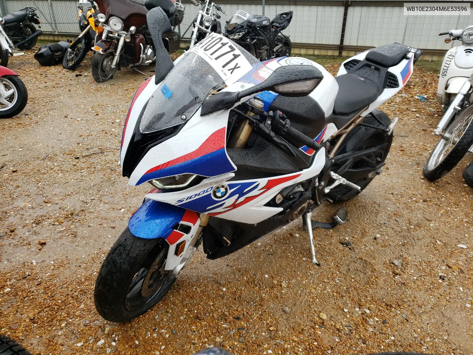 2021 BMW S 1000 Rr VIN: WB10E2304M6E53596 Lot: 69603692