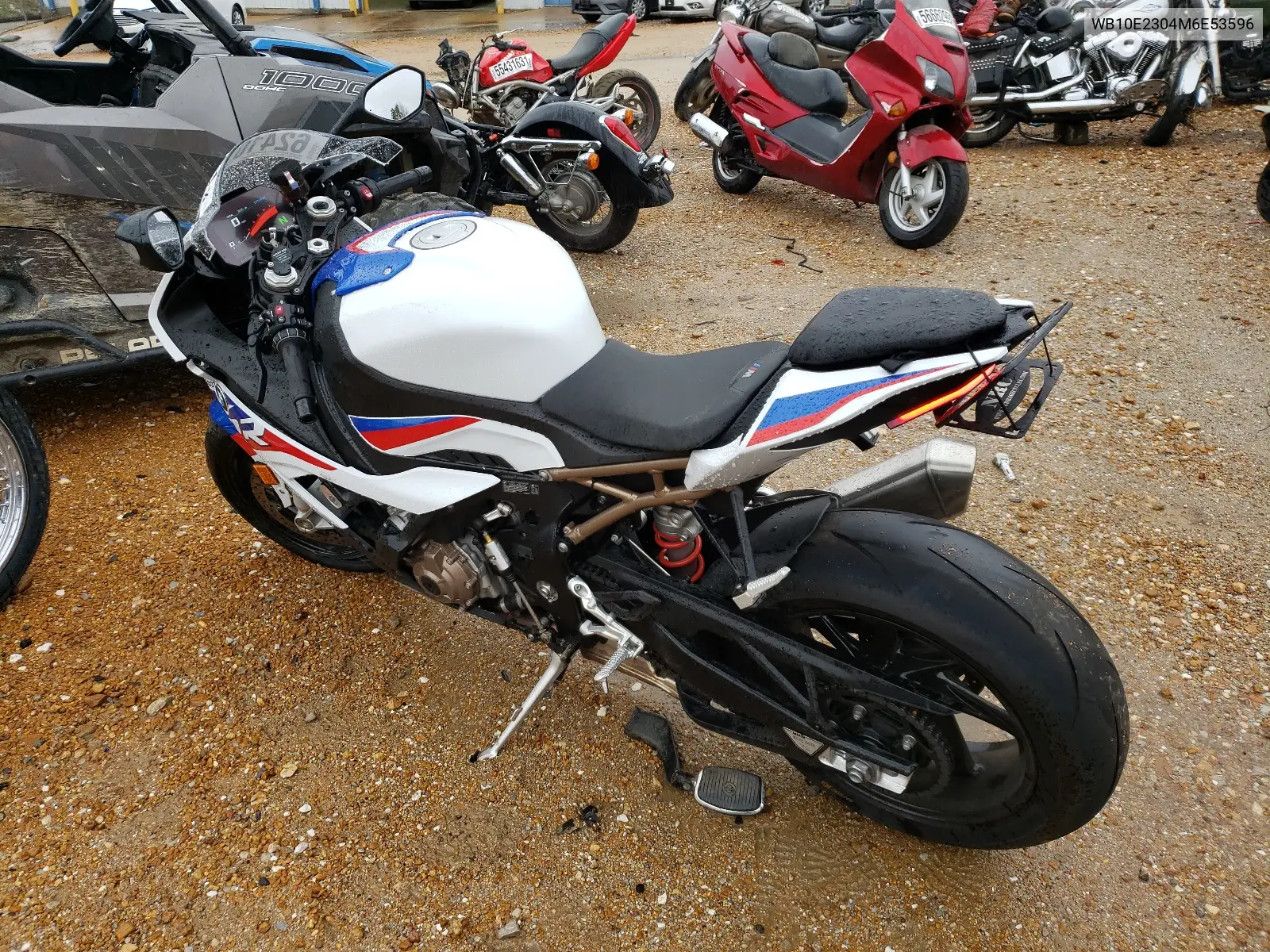 2021 BMW S 1000 Rr VIN: WB10E2304M6E53596 Lot: 69603692