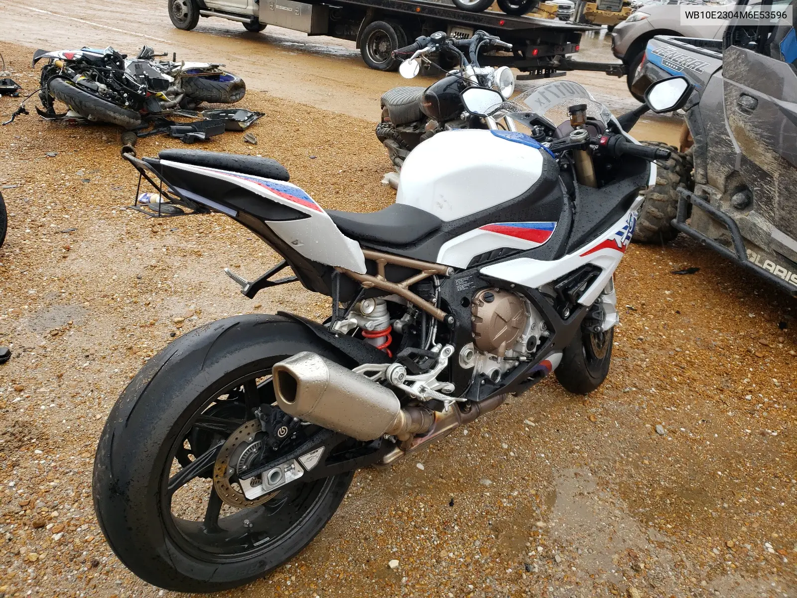 2021 BMW S 1000 Rr VIN: WB10E2304M6E53596 Lot: 69603692