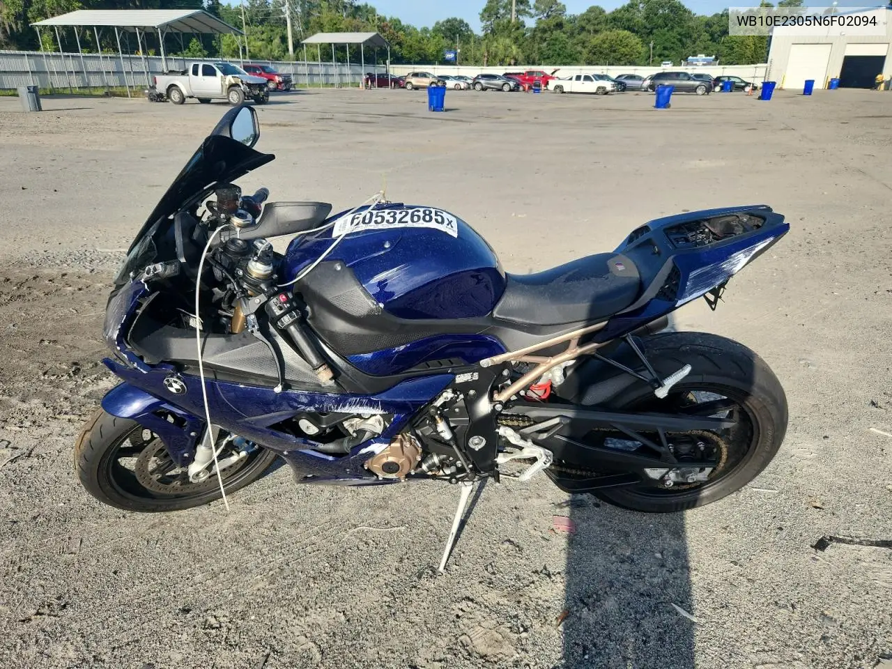 2022 BMW S 1000 Rr VIN: WB10E2305N6F02094 Lot: 60532685